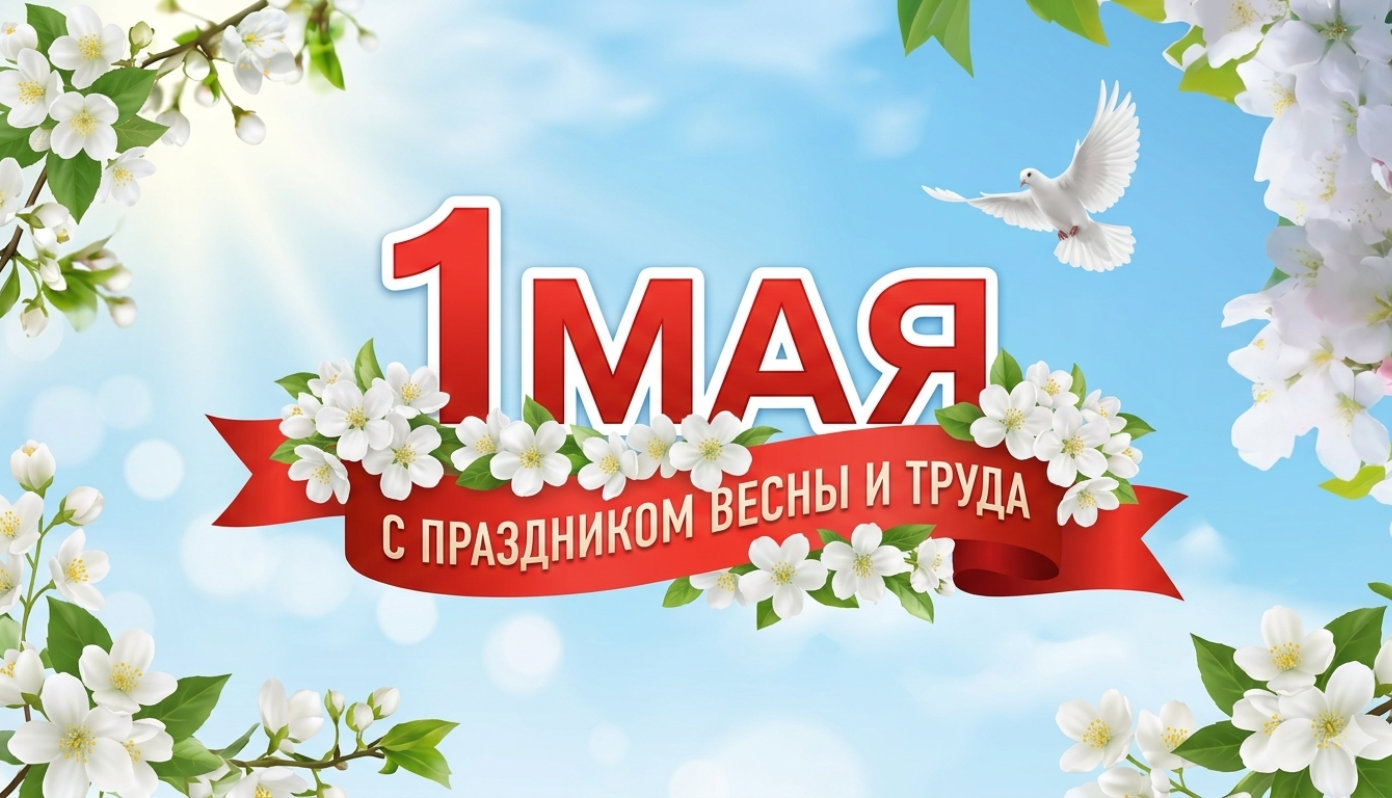Новость профсоюза: с Первомаем!